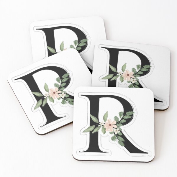 Item preview, Floral Letter R Name Gift | Personalized Initial R Design | Cute Botanical Alphabet for Girls & Women designed and sold by PixelVibe Art.