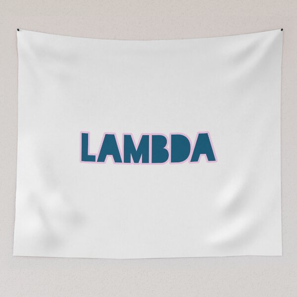 Item preview, Lambda designed and sold by notfamous.