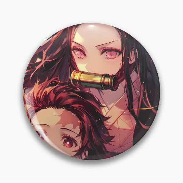 Item preview, Tanjiro Kamado Demon Slayer Fiery Guardian Portrait designed and sold by Tokyonomad.
