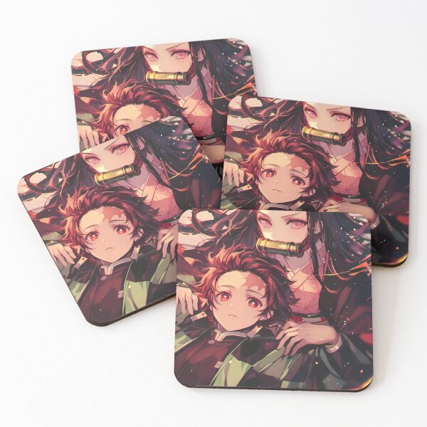 Item preview, Tanjiro Kamado Demon Slayer Fiery Guardian Portrait designed and sold by Tokyonomad.