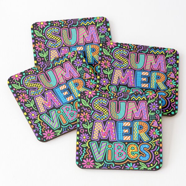 Item preview, Summer Vibes - Retro Floral Summer designed and sold by Steele-Art.