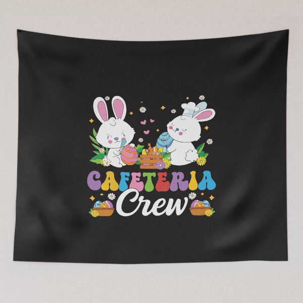 Item preview, Cafeteria Crew Easter Bunny Lunch Lady Funny Women Girls Design designed and sold by kiralynstration.