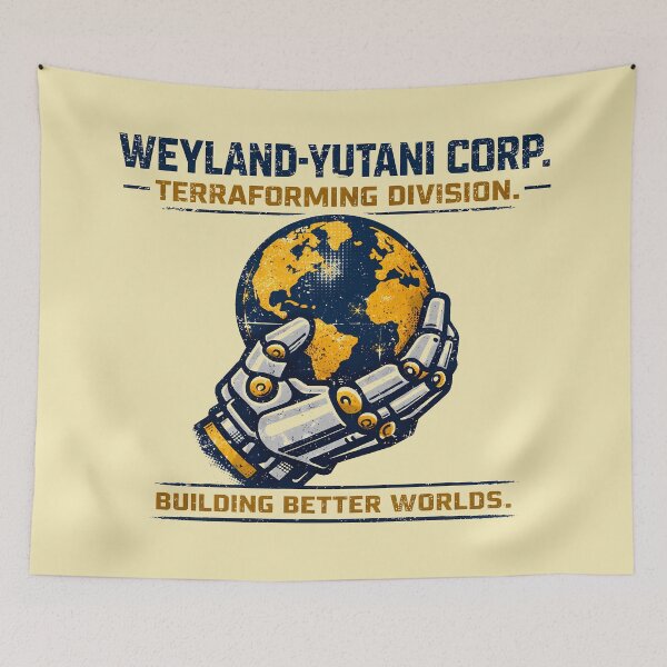 Item preview, Weyland Yutani Building Better Worlds Logo designed and sold by agearb.