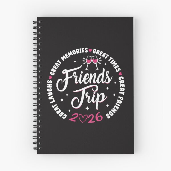 Item preview, Friends Trip 2026 Matching Group Vacation Girls Trip Vacay Design designed and sold by kiralynstration.