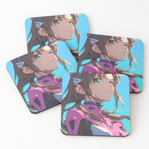 Item preview, Makinami Mari Illustrious Neon Genesis Evangelion Playful Pink Pilot designed and sold by Tokyonomad.