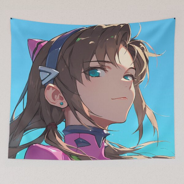 Item preview, Makinami Mari Illustrious Neon Genesis Evangelion Playful Pink Pilot designed and sold by Tokyonomad.