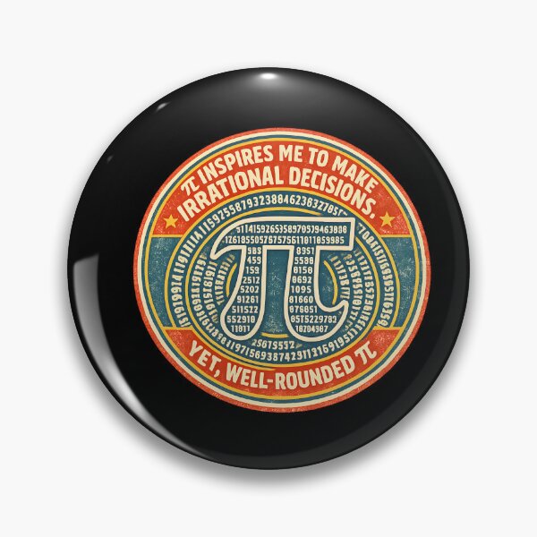 Item preview, Pi Inspires Me to Make Irrational Decisions designed and sold by HUTEND.