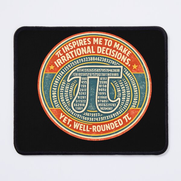 Item preview, Pi Inspires Me to Make Irrational Decisions designed and sold by HUTEND.