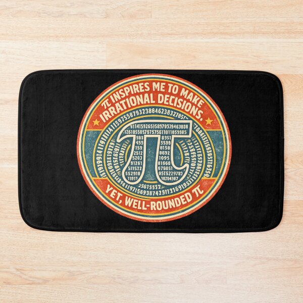 Item preview, Pi Inspires Me to Make Irrational Decisions designed and sold by HUTEND.