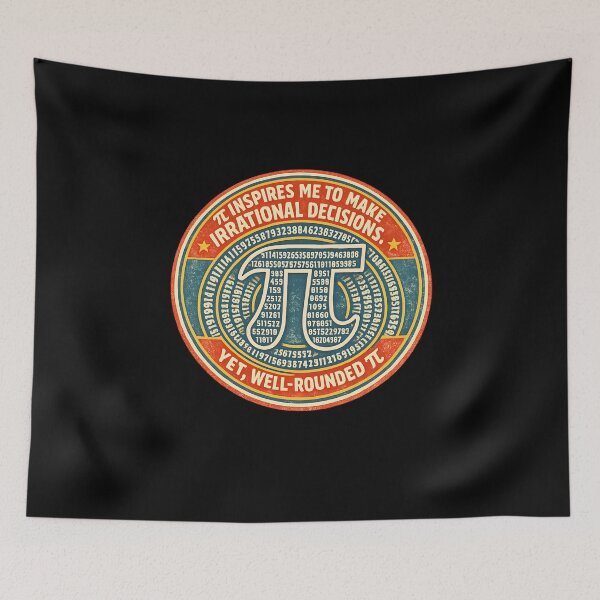 Item preview, Pi Inspires Me to Make Irrational Decisions designed and sold by HUTEND.