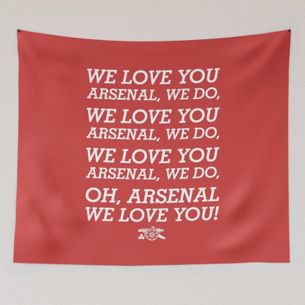 Item preview, We Love You Arsenal We Do designed and sold by abihooper.