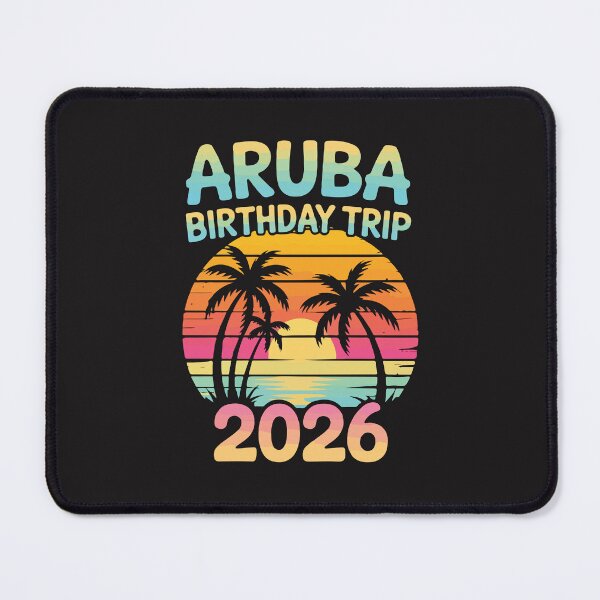 Item preview, Aruba Birthday Trip 2026 Caribbean Beach Sunset Vacation Design designed and sold by kiralynstration.