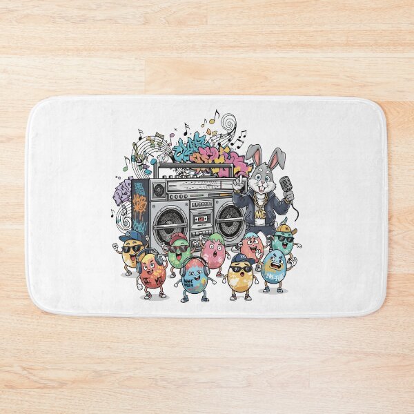Item preview, hip hop easterEgg Boom Box Party designed and sold by Uglyandcute.
