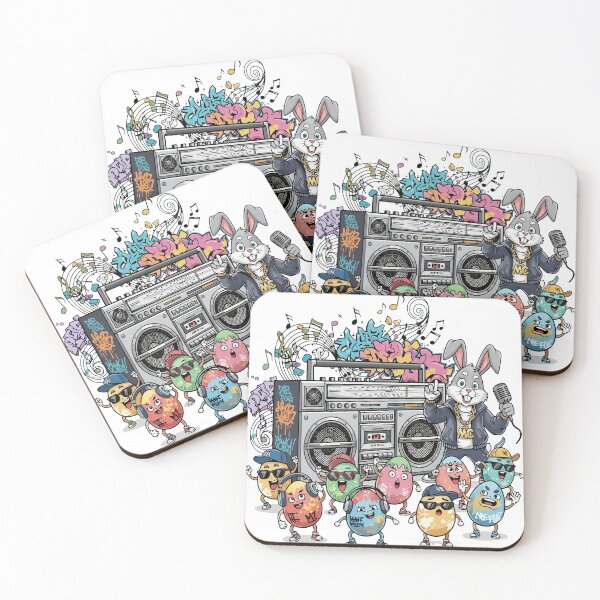 Item preview, hip hop easterEgg Boom Box Party designed and sold by Uglyandcute.