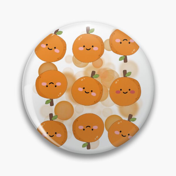 Item preview, Smiling Oranges - Fruit Illustration designed and sold by iamKRUK.