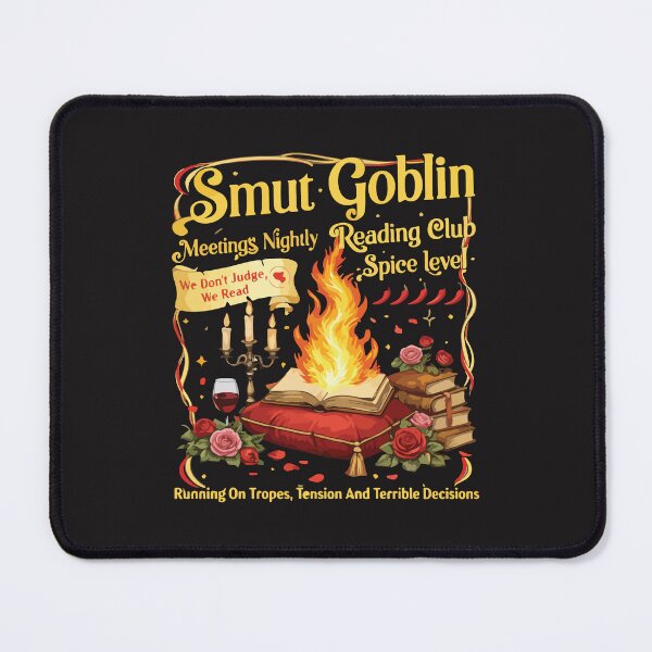 Item preview, Smut Goblin Dark Romance Book Lover Funny Bookish Vintage Design designed and sold by kiralynstration.