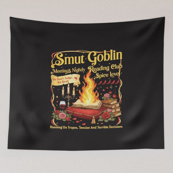 Item preview, Smut Goblin Dark Romance Book Lover Funny Bookish Vintage Design designed and sold by kiralynstration.