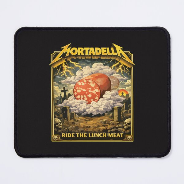 Item preview, Mortadella Ride The Lunch Meat Funny Italian Food Parody Design designed and sold by kiralynstration.