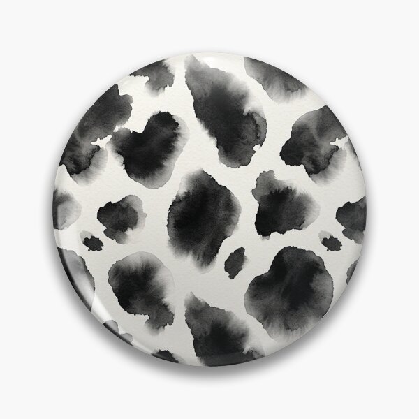 Item preview, Black and White Cow Print Pattern designed and sold by NdesignTrend.