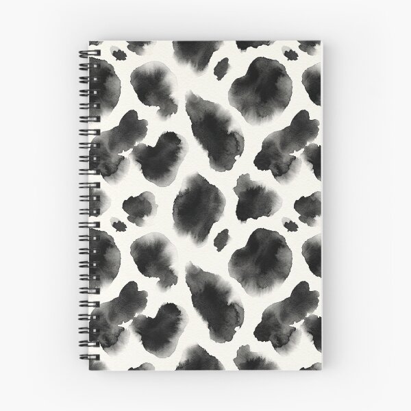 Item preview, Black and White Cow Print Pattern designed and sold by NdesignTrend.