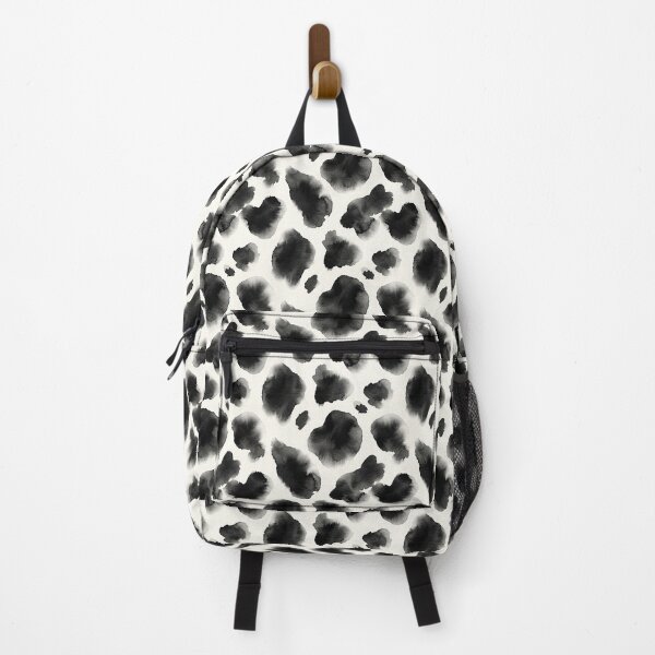 Item preview, Black and White Cow Print Pattern designed and sold by NdesignTrend.
