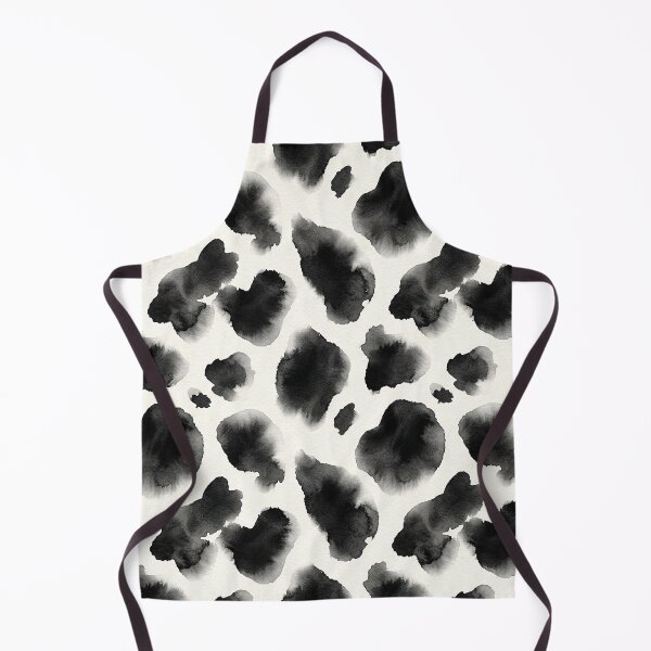 Item preview, Black and White Cow Print Pattern designed and sold by NdesignTrend.
