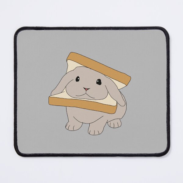 Item preview, Silly Bunny Dressed Up Like Sandwich With Bread designed and sold by AngelrayByMadi.