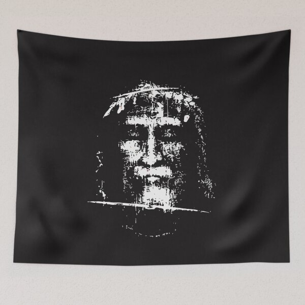 Item preview, Holy Face Jesus Christ Shroud of Turin Christian Religious Design designed and sold by kiralynstration.