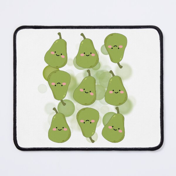 Item preview, Smiling Pears - Fruit Illustration designed and sold by iamKRUK.