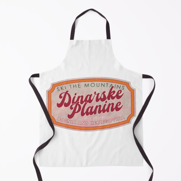 Item preview, Dinarske Planine, Bosnia and Herzegovina, Ski, textured skiing badge designed and sold by Wanderful-roads.