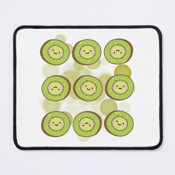 Item preview, Smiling Kiwis - Fruit Illustration designed and sold by iamKRUK.