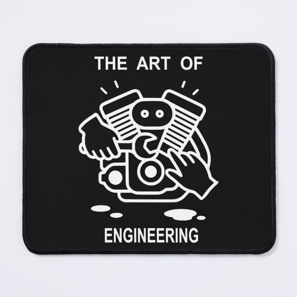 Item preview, The Art of Engineering - Mechanical Garage Line Art designed and sold by The Bold Line Studio.
