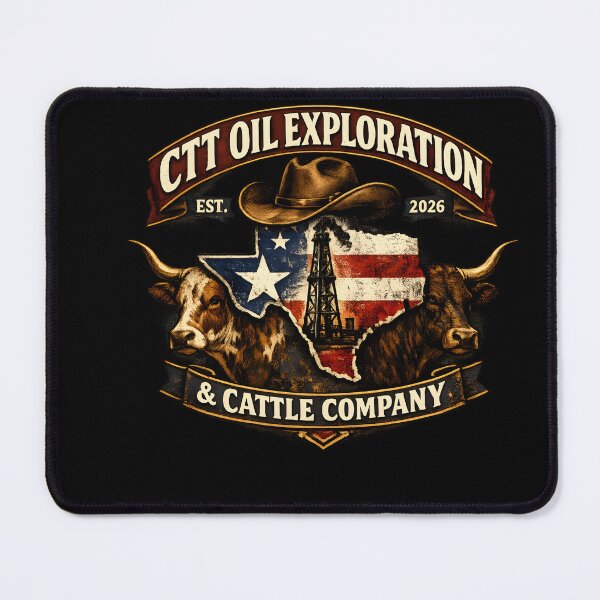 Item preview, CTT Oil Exploration & Cattle Company designed and sold by HUTEND.