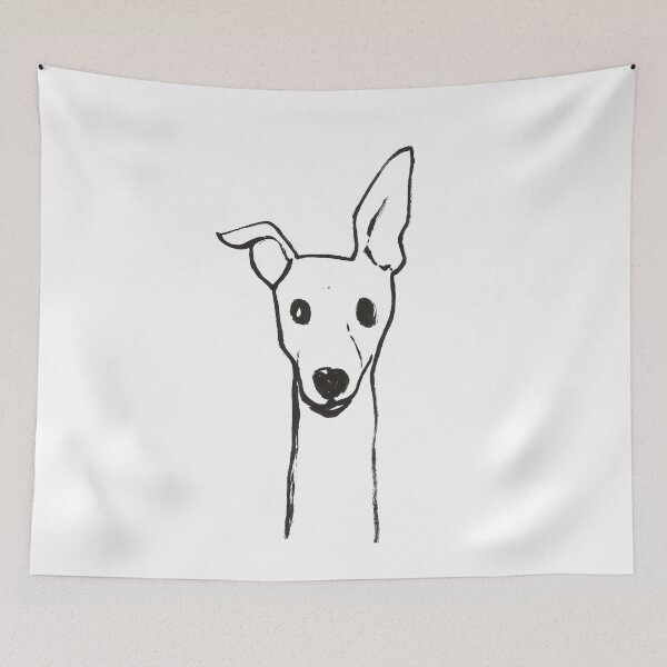 Aperçu de l'œuvre Chien Whippet 25 créée et vendue par zatiak.