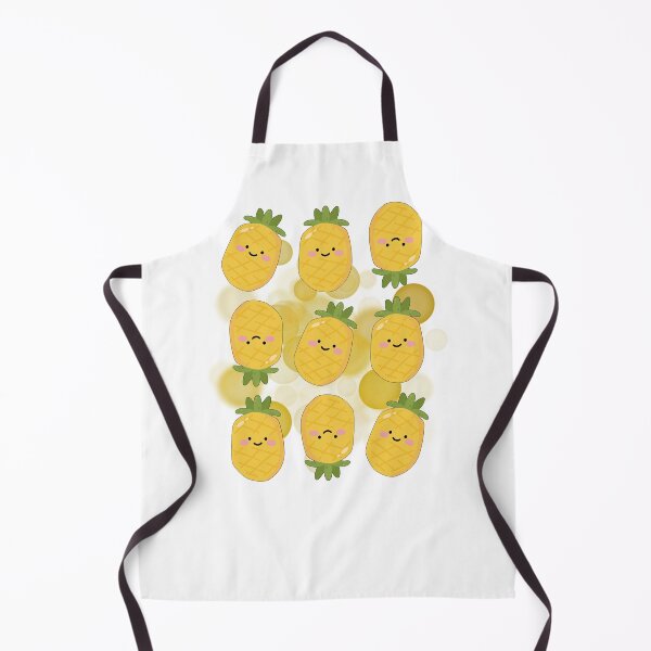 Item preview, Smiling Pineapples - Fruit Illustration designed and sold by iamKRUK.