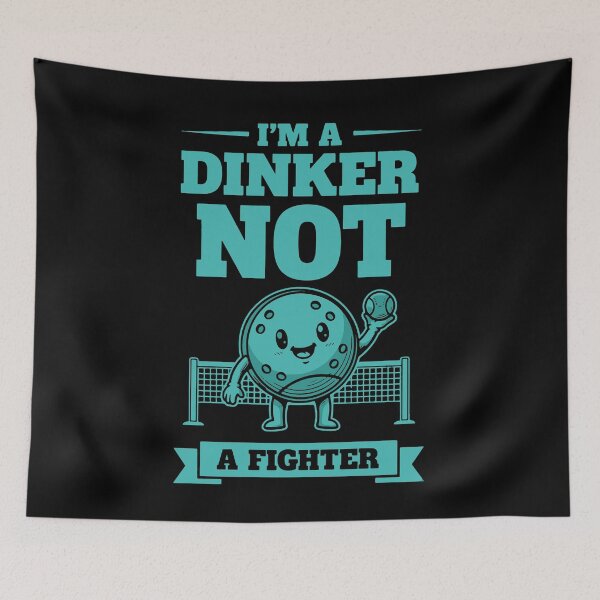Item preview, Pickleball Funny Player Dinker Not A Fighter Love designed and sold by LuminOrb.