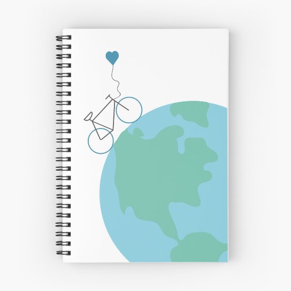 Item preview, Cycle the world with love designed and sold by abi bryan design.