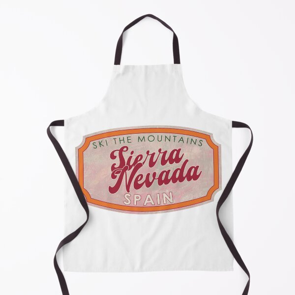 Item preview, Sierra Nevada, Spain, Ski, textured skiing badge designed and sold by Wanderful-roads.