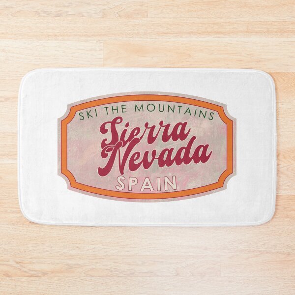 Item preview, Sierra Nevada, Spain, Ski, textured skiing badge designed and sold by Wanderful-roads.