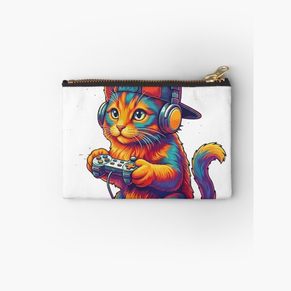 Item preview, Bruh Gamer Cat T-Shirt, Funny Gaming Cat Gift, Retro Neon Cat Gamer Graphic Tee for Gamers Streamers and Cat Lovers  designed and sold by OlyvieArt.
