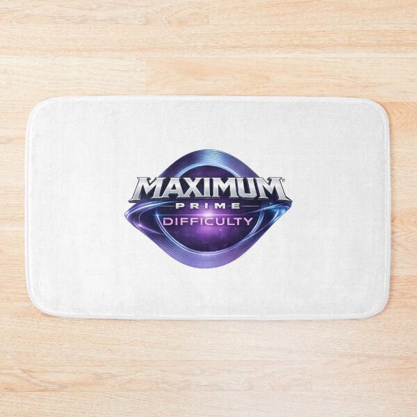 Item preview, Maximum Prime Difficulty – Sci-Fi Challenge Mode Parody Gamer Design designed and sold by SpiffyD.