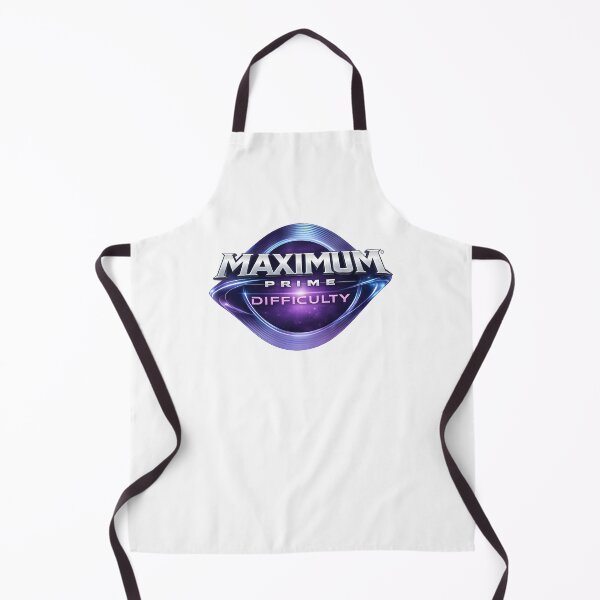 Item preview, Maximum Prime Difficulty – Sci-Fi Challenge Mode Parody Gamer Design designed and sold by SpiffyD.