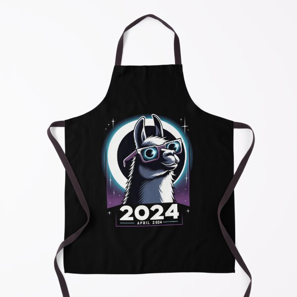 Item preview, 2024 Solar Eclipse Llama Wearing Solar Eclipse Glasses designed and sold by thegamer14212.