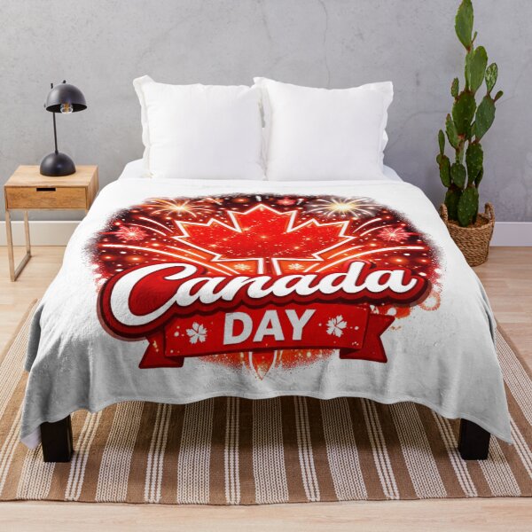 Item preview, Canada Day Fireworks Maple Leaf Shirt – Patriotic Canadian Celebration Design designed and sold by Globalcitytees.