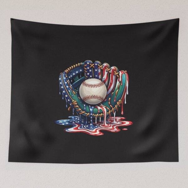 Item preview, Baseball Life USA Drip Youth Baseball Boy Sports Design designed and sold by kiralynstration.