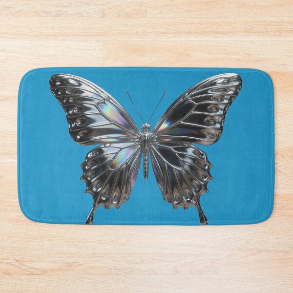 Item preview, Elegant Silver Butterfly: Shimmering Aesthetic Design Collection designed and sold by Bittor18.