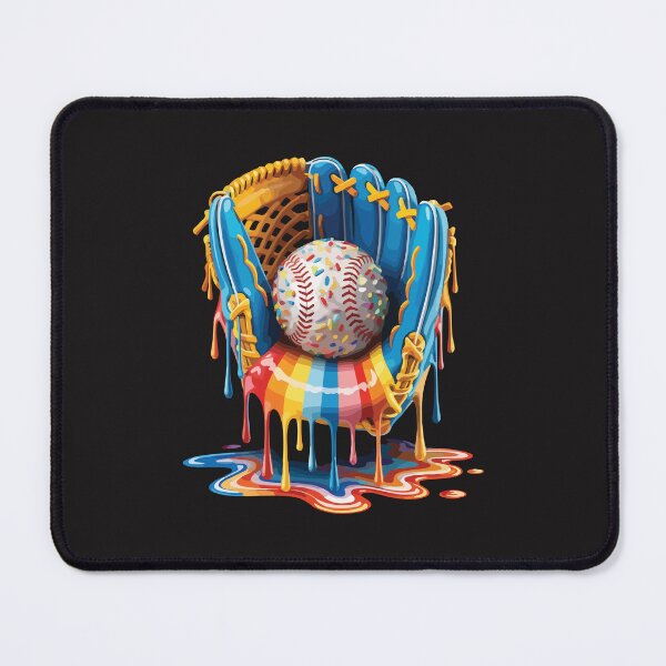 Item preview, Ice Cream Drip Baseball Funny Boys Youth Baseball Graphic Design designed and sold by kiralynstration.