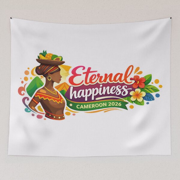 Item preview, Eternal happiness International convention Cameroon 2026  designed and sold by InkyKidArt.