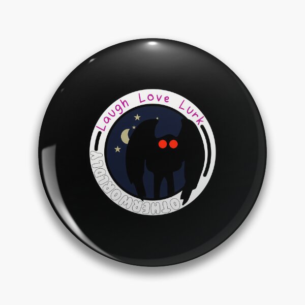 Item preview, Live Laugh Lurk Funny Mothman Cryptid Meme designed and sold by prdcycqi97.