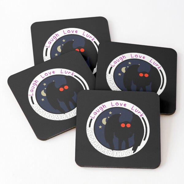 Item preview, Live Laugh Lurk Funny Mothman Cryptid Meme designed and sold by prdcycqi97.